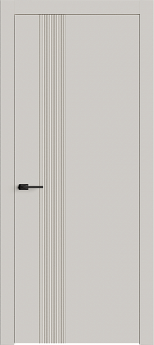 Дверь Лайн4 эмаль латте, глухая