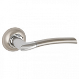 Межкомнатная ручка Punto COMETA ZR SN/CP-3 матовый никель/хром