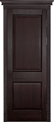 Дверь ОКА массив ольхи Элегия венге, глухая