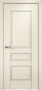 Недавно просмотренные - Дверь Оникс Версаль фрезерованная №2 эмаль слоновая кость патина серебро по контуру, глухая