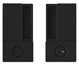 Ручка AGB B30002.00.93 WAVE под WC для распашных дверей, черная