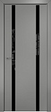 Дверь Оникс Престиж 2 эмаль RAL 7036, триплекс черный