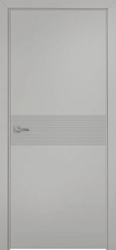 Дверь Оникс Концепт №19 PVC светло серый, глухая