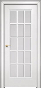 Недавно просмотренные - Дверь Оникс Турин фрезерованная эмаль белая, сатинато с решеткой №2