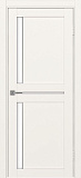 Дверь Эко 523.221 АПП бежевый молдинг SC, lacobel белый