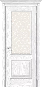Недавно просмотренные - Дверь Браво Классико-13 экошпон серебряный ясень, сатинато белое художественное "White Сrystal"