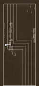 Схожие товары - Дверь Оникс Арт, лакобель коричневый RAL 8028, пескоструй №1