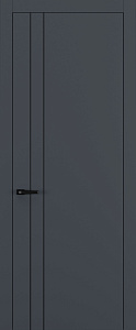 Недавно просмотренные - Дверь Z K15 полипропилен  графит премьер, молдинг черный, глухая