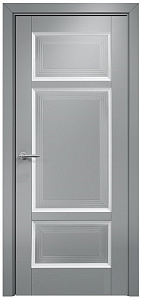 Недавно просмотренные - Дверь Оникс Тоскана 4 эмаль RAL 7040/белая, глухая