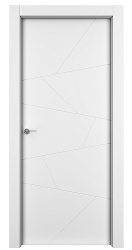 Дверь Ен белая, глухая