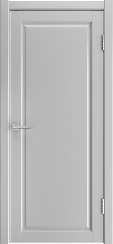 Дверь Вайт эмалит светло-серый, глухая