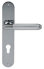 Недавно просмотренные - Межкомнатная ручка Porta Di Parma Exa Zig 2301.01.CYL, полированный хром под цилиндр