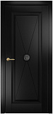 Дверь Оникс Поло эмаль черная