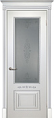 Схожие товары - Дверь Текона эмаль Smalta 04 белый RAL 9003 патина серебро, остекленная