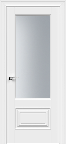 Дверь Делт-2с эмаль белая, сатинат
