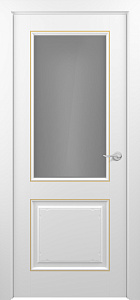 Недавно просмотренные - Дверь Z Venecia Т3 эмаль White patina Gold, сатинат