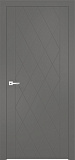 Дверь V Лоярд эмалит Севилья 10 софт графит, глухая