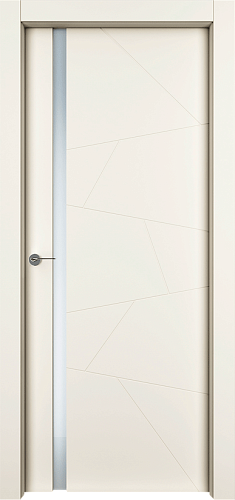 Дверь Берг эмаль RAL 9001, триплекс, глухая
