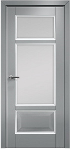 Недавно просмотренные - Дверь Оникс Тоскана 4 эмаль RAL 7040/белая, сатинат белый