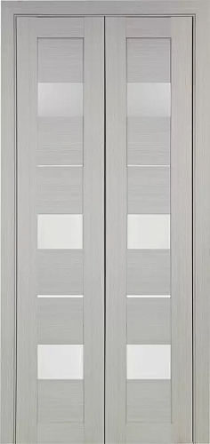 Дверь-книжка Эко 526.122 дуб беленый, сатинат