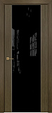 Дверь Оникс Парма 1 олива, глухая лакобель RAL 9005