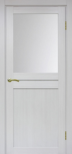 Дверь Эко 520.211 ясень серебристый, сатинат