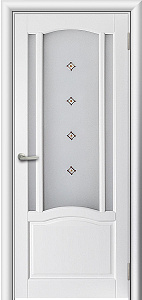 Недавно просмотренные - Дверь Берест массив сосны Гамма эмаль белая, стекло плитка