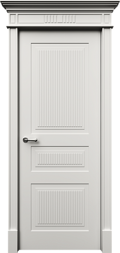 Дверь Рим3 эмаль RAL 9010, глухая