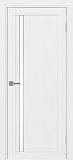 Дверь Эко 527.121 АПС белый лед молдинг SC, lacobel белый