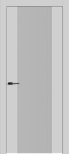 Дверь Лайн3 эмаль RAL 7047, глухая