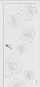 Схожие товары - Дверь Орхидея эмаль белая, глухая