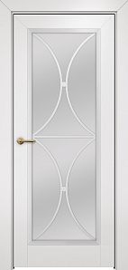 Недавно просмотренные - Дверь Оникс Шанель 1 фрезерованная эмаль белая, сатинато с решеткой