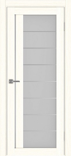 Дверь Эко 524.22 АСС ясень светлый молдинг SC, сатинат