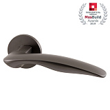 Межкомнатная ручка Armadillo Wave URS BPVD-77 Вороненый никель