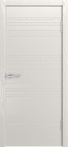Дверь Текона шпон Комбо 01 бьянко, глухая