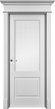 Дверь Нф2с эмаль белая, стекло Паве