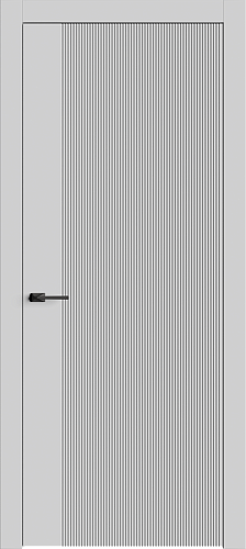 Дверь Лайн2 эмаль RAL 7047, глухая