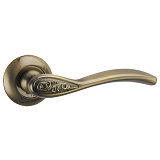 Межкомнатная ручка Punto RUMBA TL ABG-6 зеленая бронза