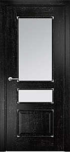 Недавно просмотренные - Дверь Оникс Версаль эмаль черная патина серебро, сатинат