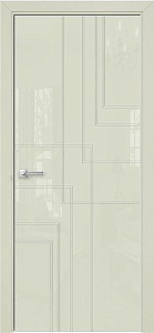 Недавно просмотренные - Дверь Оникс Арт, лакобель слоновая кость RAL 1013, витраж контурный №13