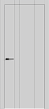 Дверь Лайн12 эмаль RAL 7047, глухая