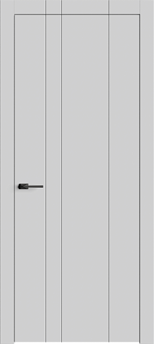 Дверь Лайн12 эмаль RAL 7047, глухая