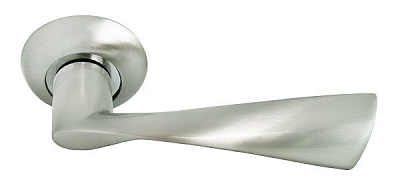 Межкомнатная ручка Morelli MH01, никель белый