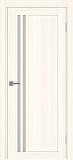 Дверь Эко 555.21 ясень светлый, сатинат