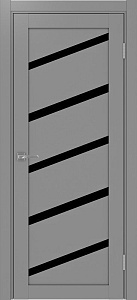 Недавно просмотренные - Дверь Эко 506.12У серый, lacobel черный