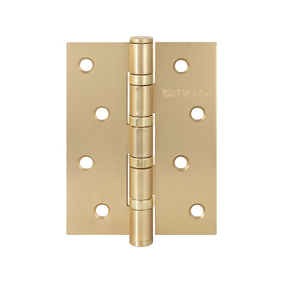 Петля универсальная Fuaro 4BB 100x75x2,5 сатинированное золото