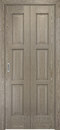 Дверь-книжка Оникс Квадро акация, глухая