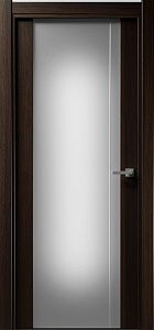 Недавно просмотренные - Дверь Статус FUTURA 331 орех, стекло каленое 8 мм с вертикальной  гравировкой
