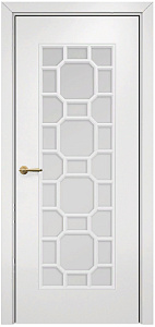 Недавно просмотренные - Дверь Оникс Турин фрезерованная эмаль белая, сатинато с решеткой №3