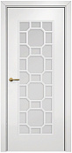Схожие товары - Дверь Оникс Турин фрезерованная эмаль белая, сатинато с решеткой №3